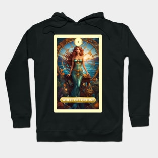 The Wheel of Fortune Card from The Mermaid Deck Hoodie